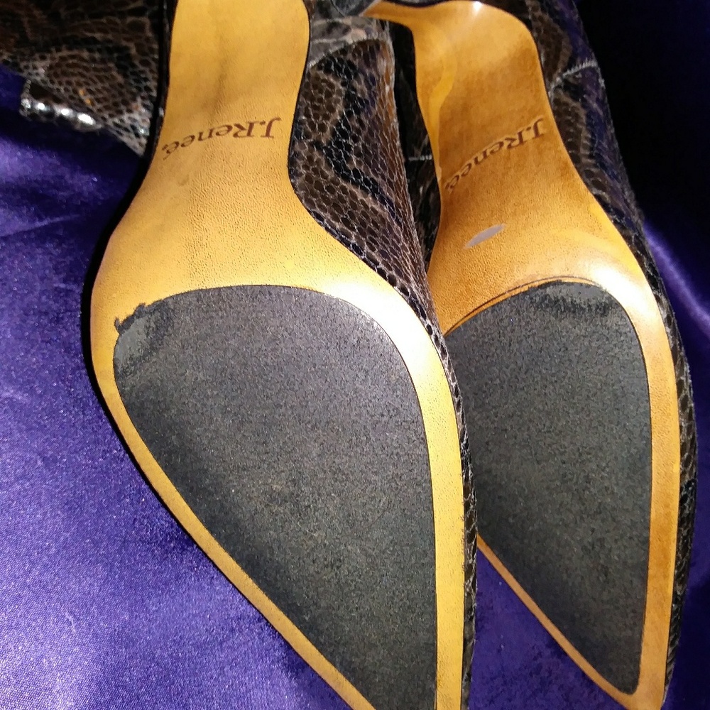 snakeskin boots - Picture 2 of 4
